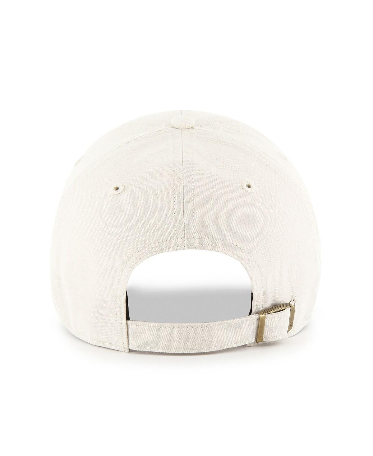 47 Brand Men's '47 Cream Carolina Panthers Crossroad Mvp Adjustable Hat In Cream