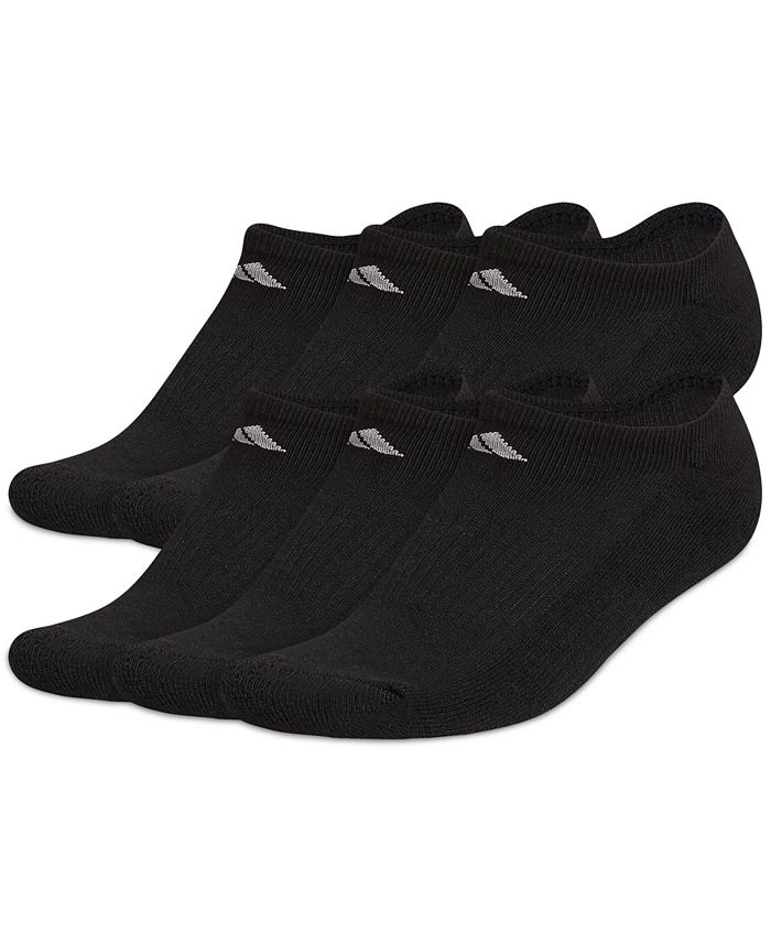 adidas Women's 6-Pk. Athletic Cushioned No-Show Socks & Reviews - Shop Socks  - Women - Macy's
