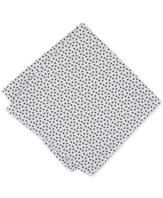 Alfani - Men's Angle Geo-Print Pocket Square