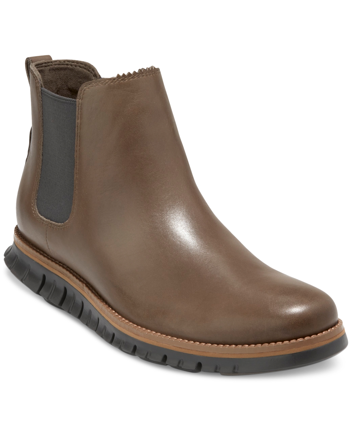 COLE HAAN MEN'S ZERØGRAND WATERPROOF CHELSEA BOOTS MEN'S SHOES