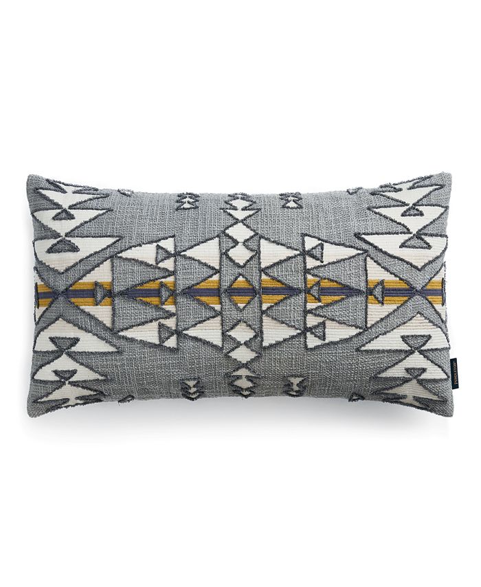 Pendleton throw top pillow