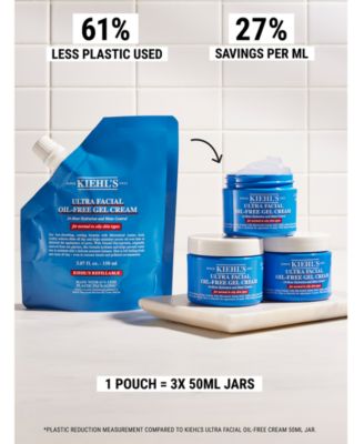 Ultra Facial Oil-Free Gel Cream Refill Pouch, 5.07 oz.