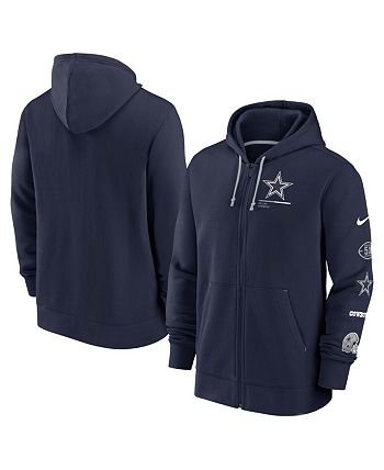 Men's dallas cowboys full zip hoodie store