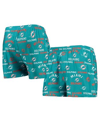 Florida Marlins Concepts Sport Invincible Knit Boxer Brief - Charcoal