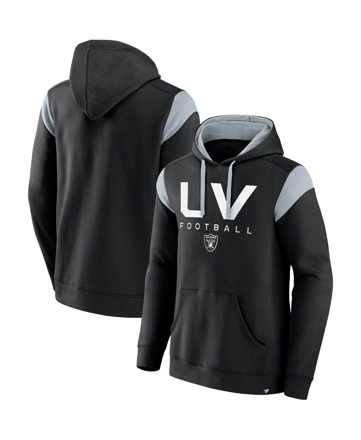 Men's FanaticsLas Vegas Raiders Call The Shot Pullover Hoodie - Black