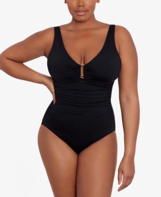 tummy control swimwear underwire