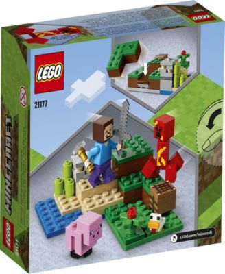 LEGO® Minecraft The Creeper Ambush 21177 Building Set, 72 Pieces - Macy's