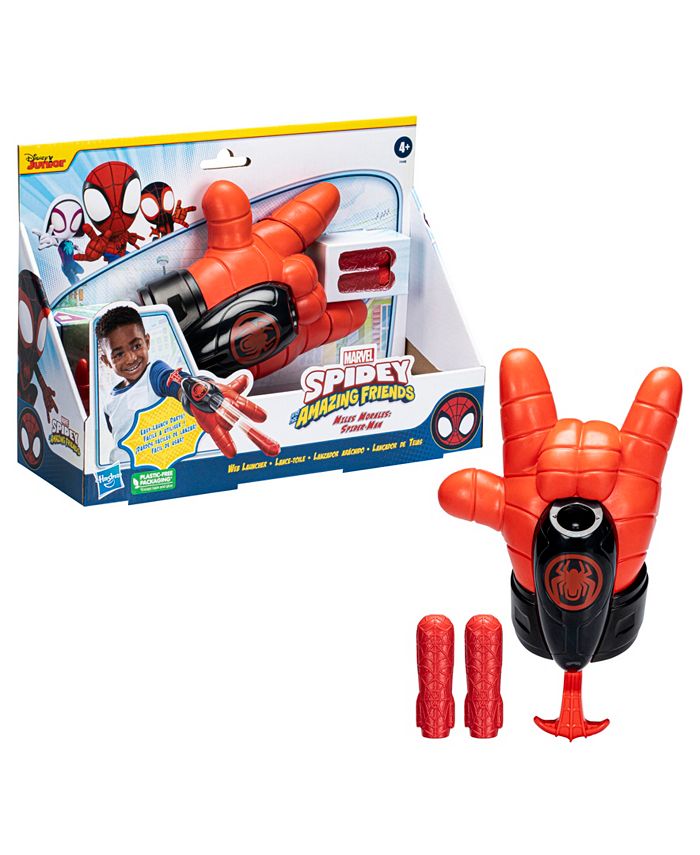 Spidey and His Amazing Friends Miles Morales SpiderMan Web Launcher