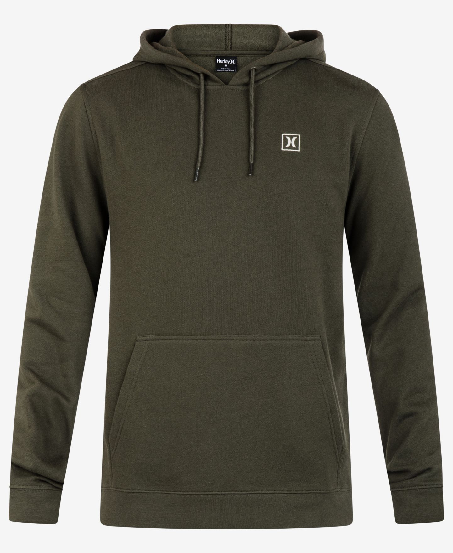 Мужское худи Hurley Icon Boxed Pullover Hooded, цвет: Cargo — фото 3