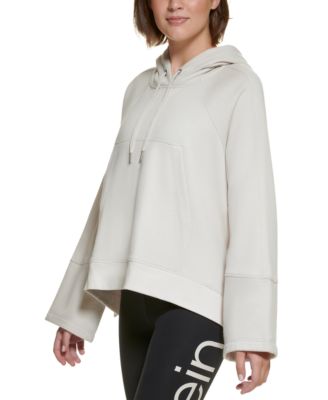 Calvin Klein - Women's High-Low Oversized Raglan Hoodie