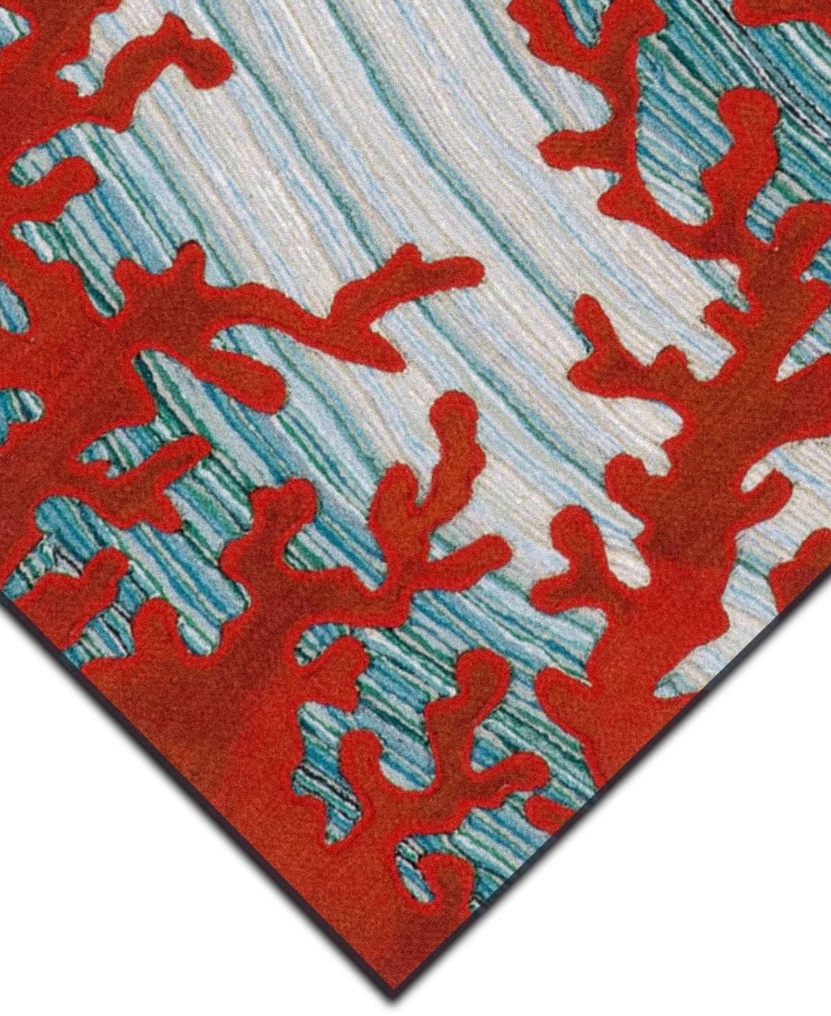 Liora Manne' Visions Iv Coral Reef x Outdoor Area Rug