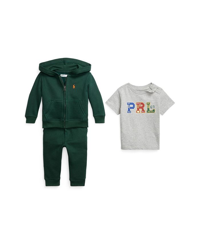 Polo sweatsuit for baby boy clearance