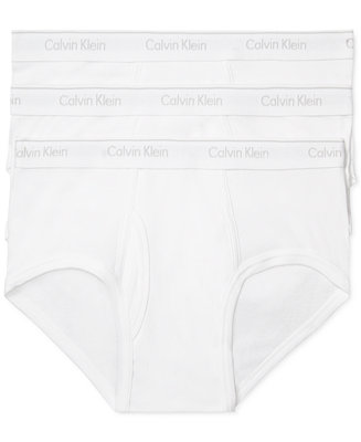 Calvin Klein Men's Cotton Classics Briefs, 3-Pack - Macy's
