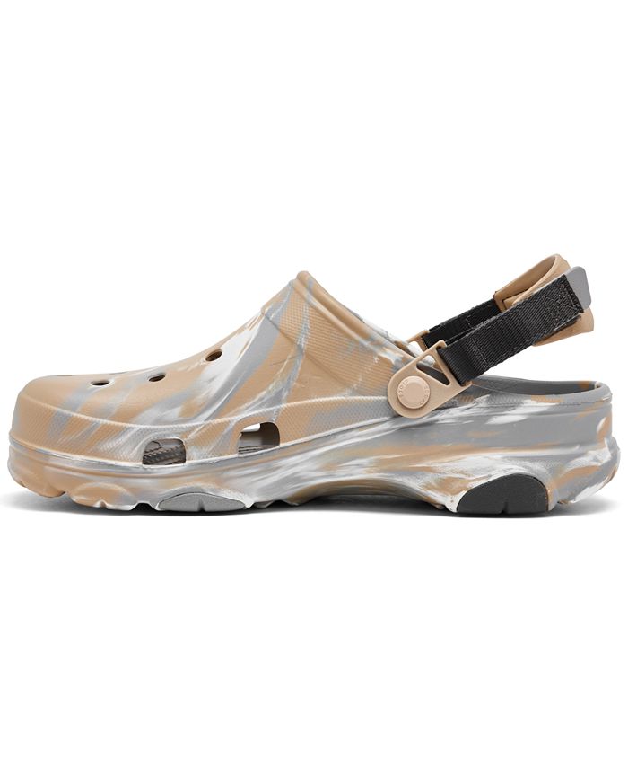Crocs Men's Classic All-Terrain Marble Clogs from Finish Line - Macy's
