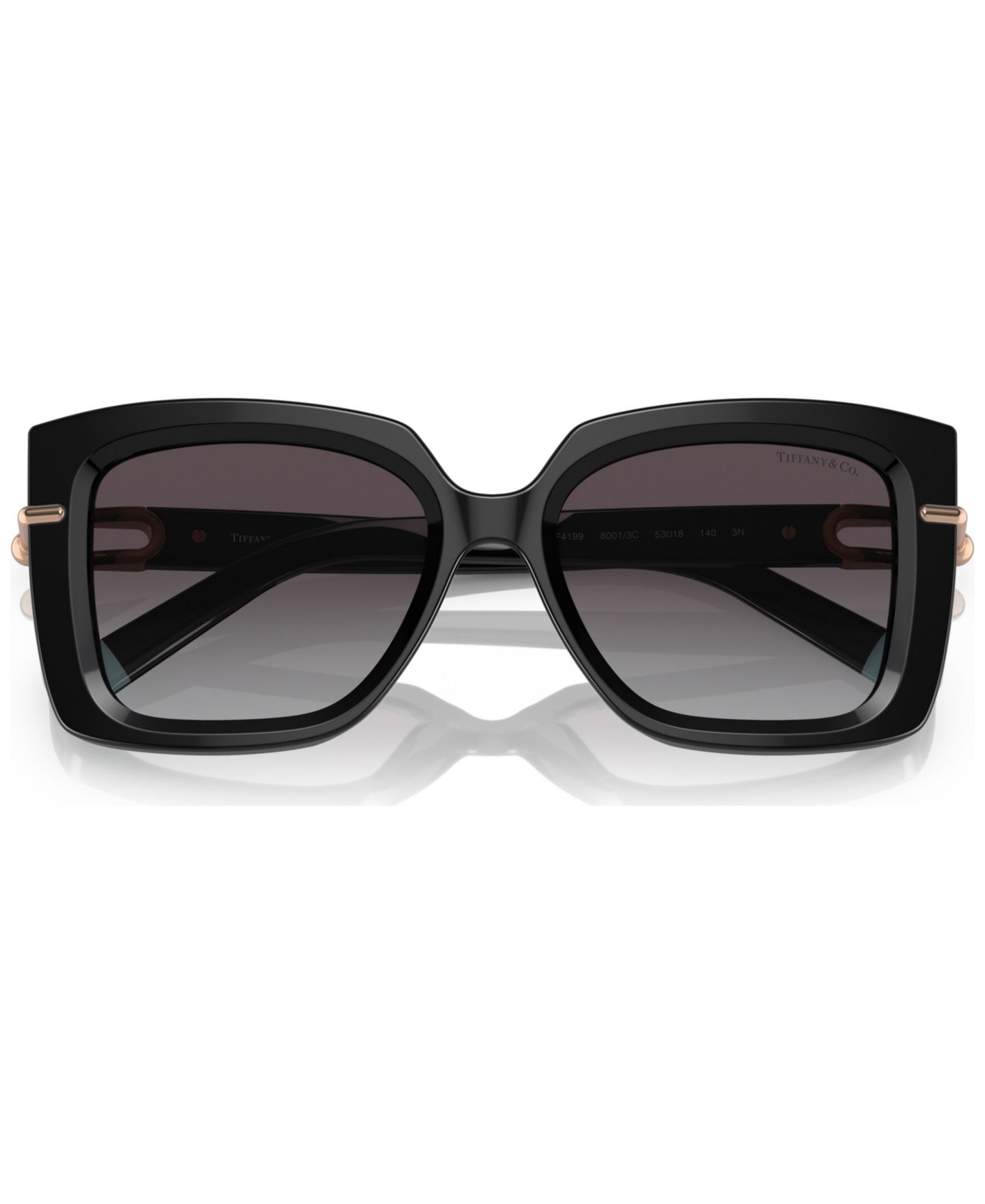 Женские солнцезащитные очки Tiffany & Co. Sunglasses, TF419953-Y, цвет: Чёрный — фото 5