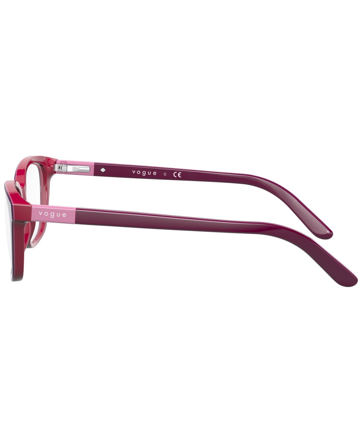 Vogue Eyewear Vogue Jr Kids Eyewear Square Eyeglasses Vy2001 In Top Violet,fuxia