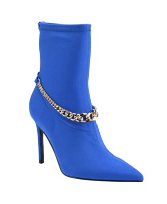 GUESS Women s Forsta Chain Detail Dress Booties Macy s