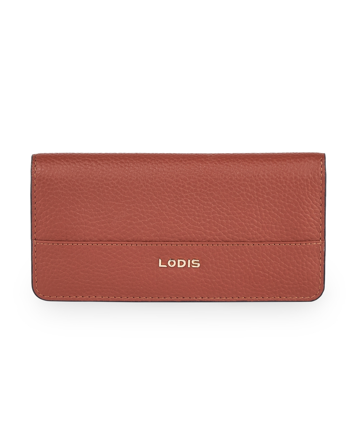 Lodis Women's Iris Long Bifold Wallet In Chestnut,black