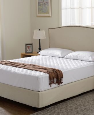 Quilted Water-Resistant Mattress Pad Collection - Macy's