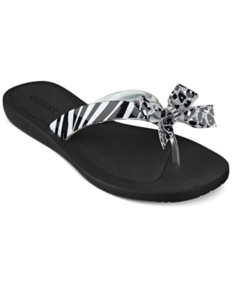 guess tutu flip flops pink