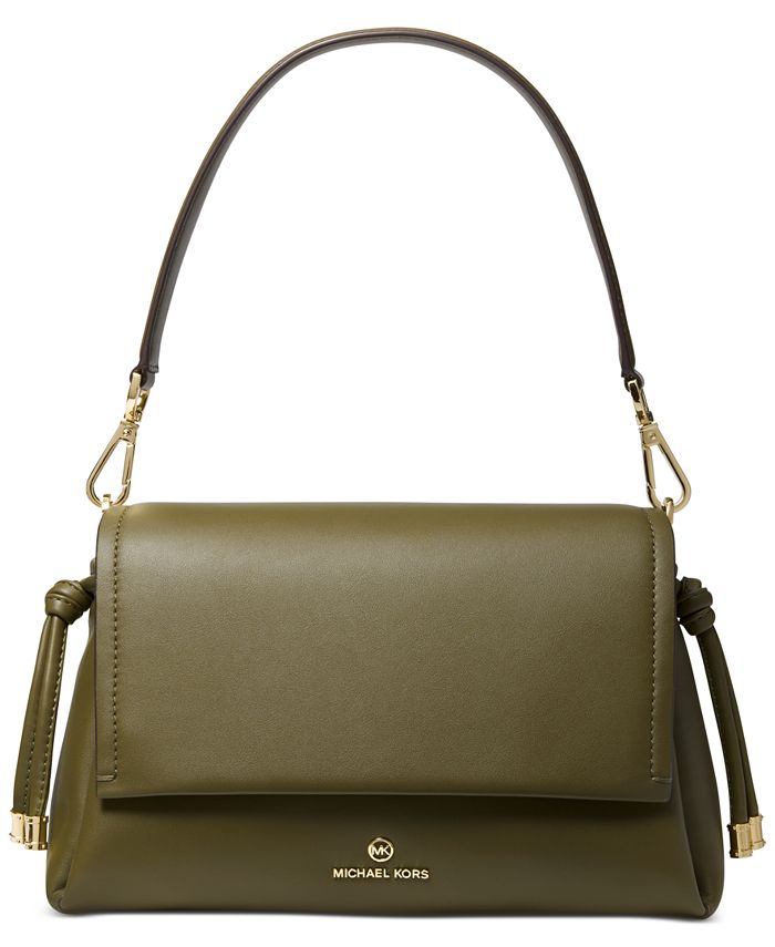 Michael Kors Pearl Medium Convertible Flap Shoulder Bag & Reviews - Handbags  & Accessories - Macy's