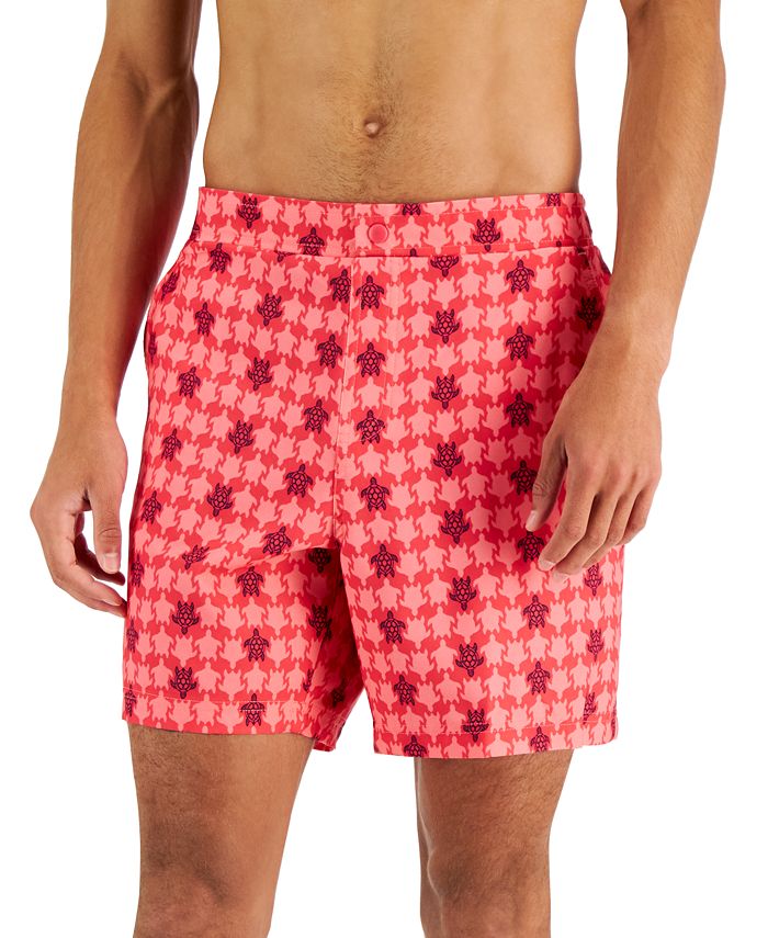 Turtle print clearance swim shorts