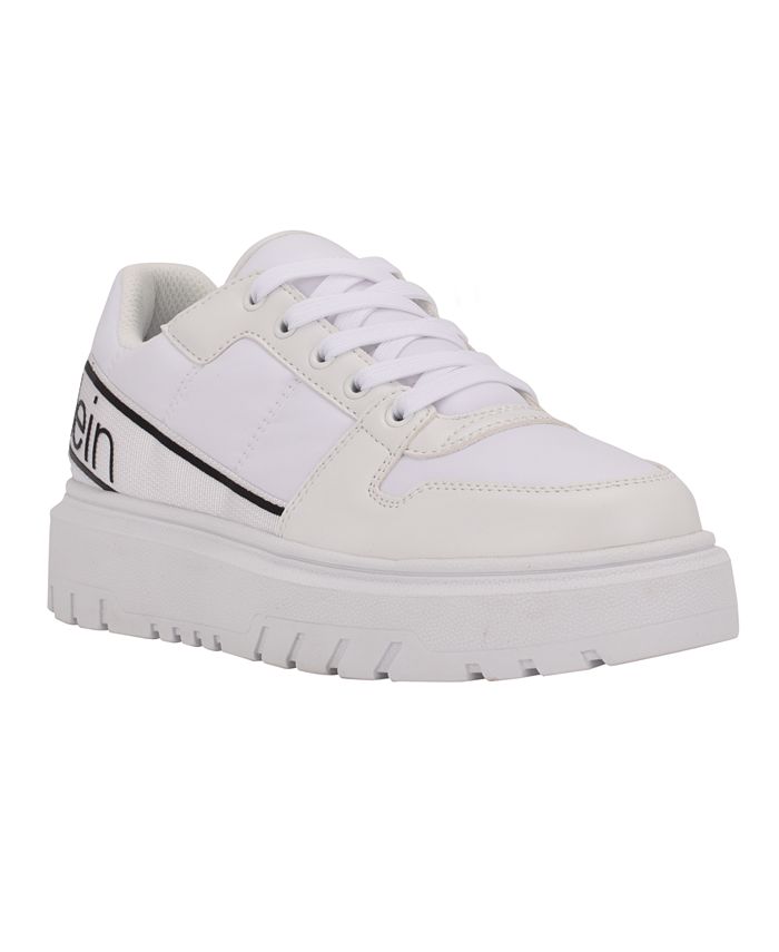 Calvin Klein Women's Danyel Casual Lace-Up Puffy Platform Sneakers &  Reviews - Athletic Shoes & Sneakers - Shoes - Macy's