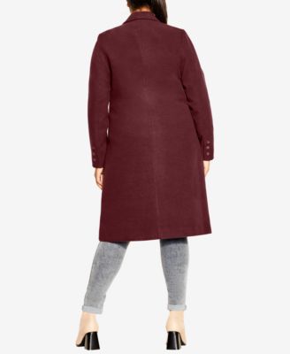 Plus Size Effortless Chic Coat