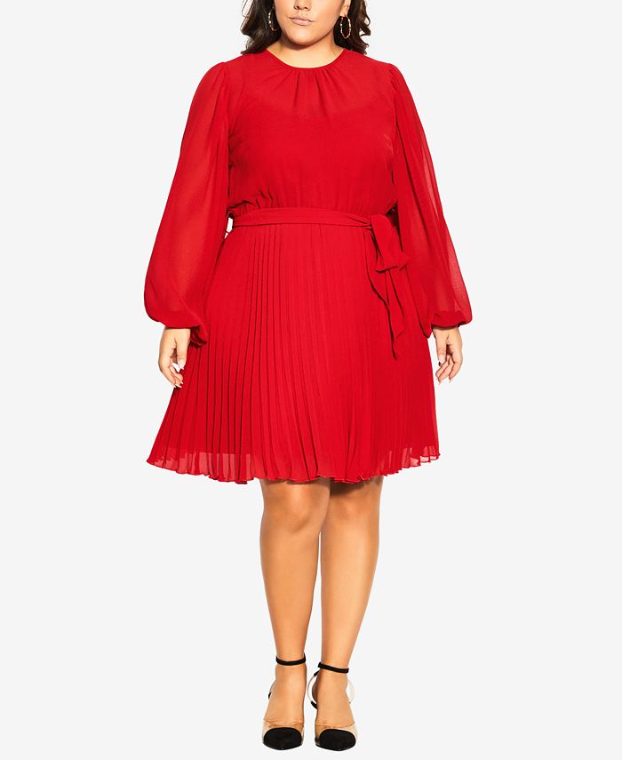 City Chic Plus Size Trendy Blair Dress Macy's