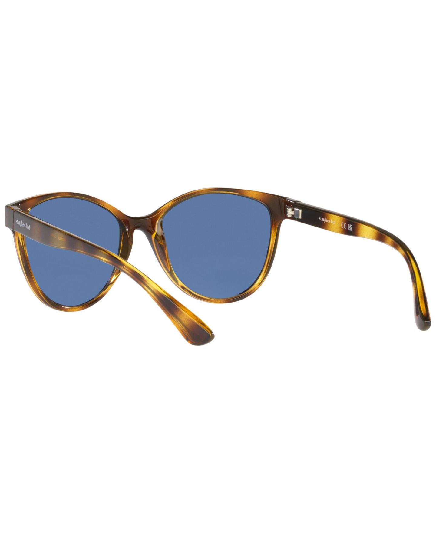 Женские солнцезащитные очки Sunglass Hut Collection Sunglasses, HU202155-X, цвет: Блестящий гавана — фото 7