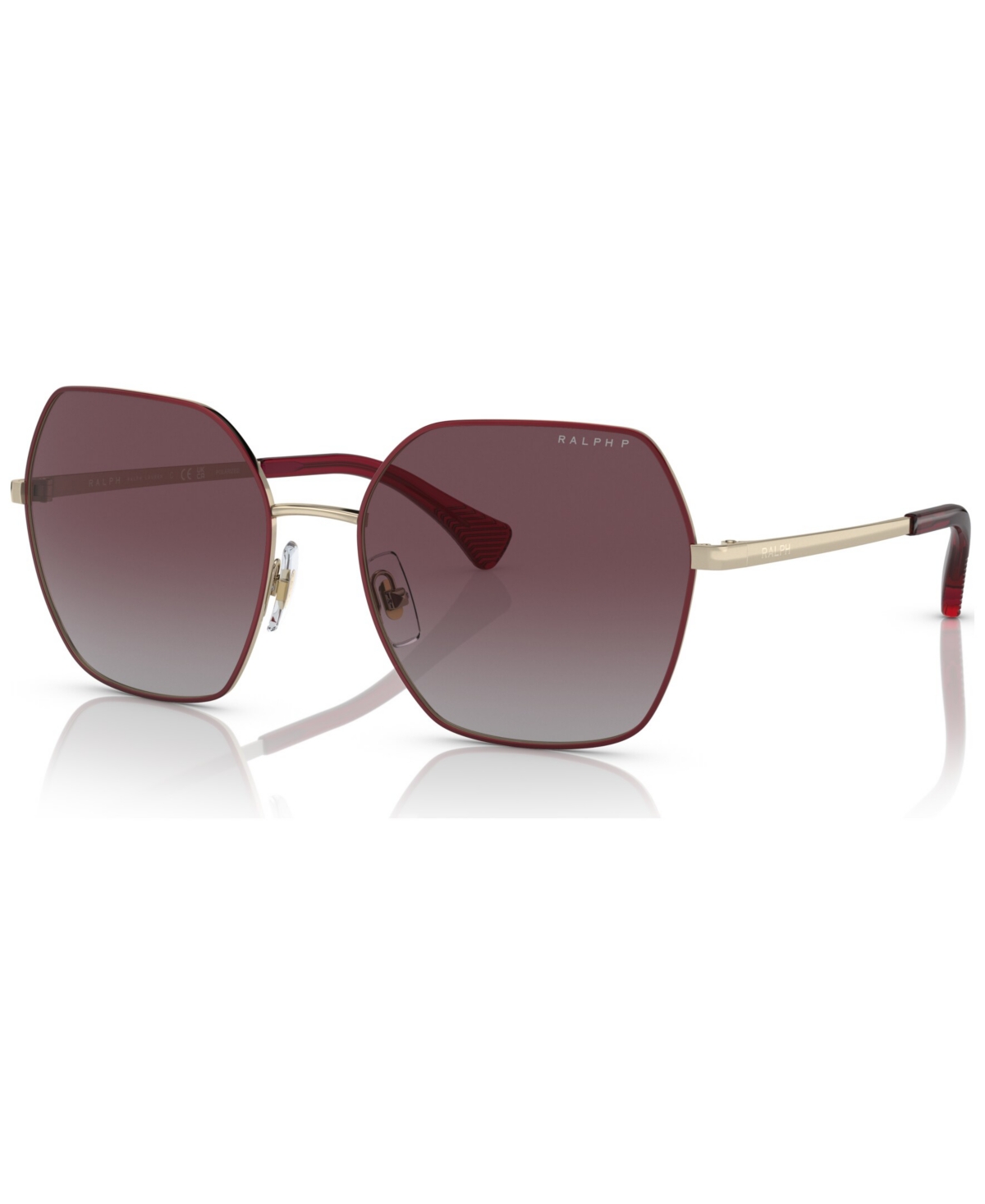 Women's Polarized Sunglasses, RA4138 - Bordeaux