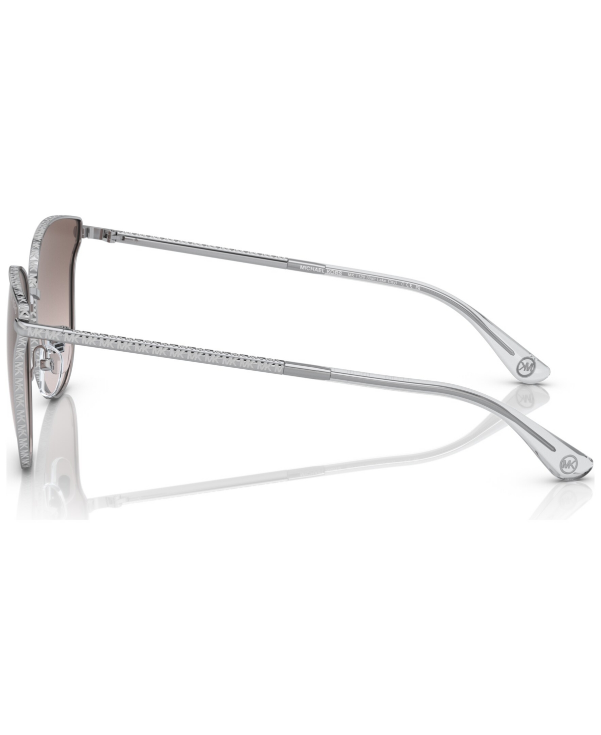 Shop Michael Kors Women's Sunglasses, Mk1120 In Silver-tone