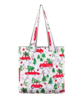 Martha Stewart Collection - Tree Truck Quilt Bag, Full/Queen, Created for Macys