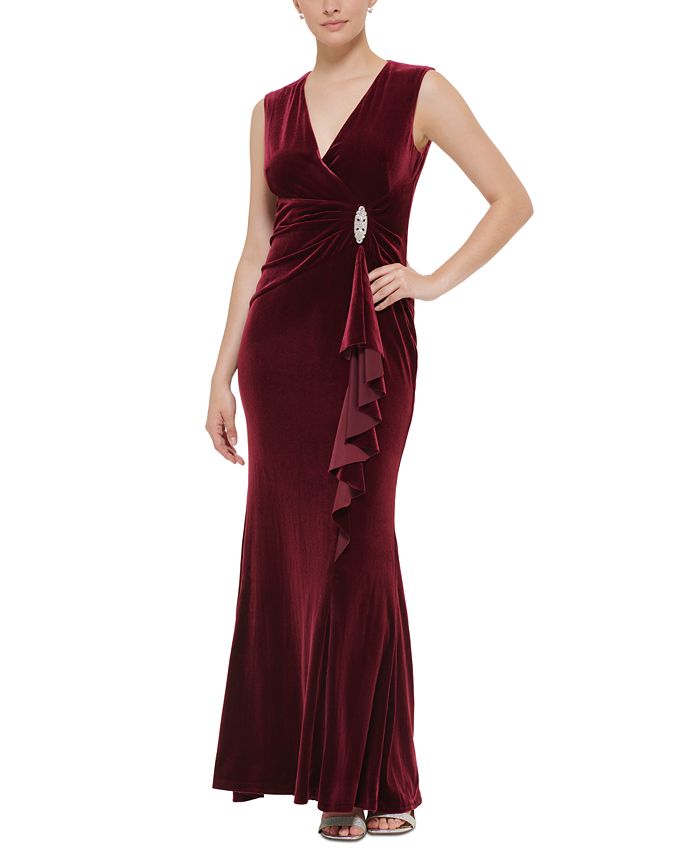 Jessica howard deals burgundy dress