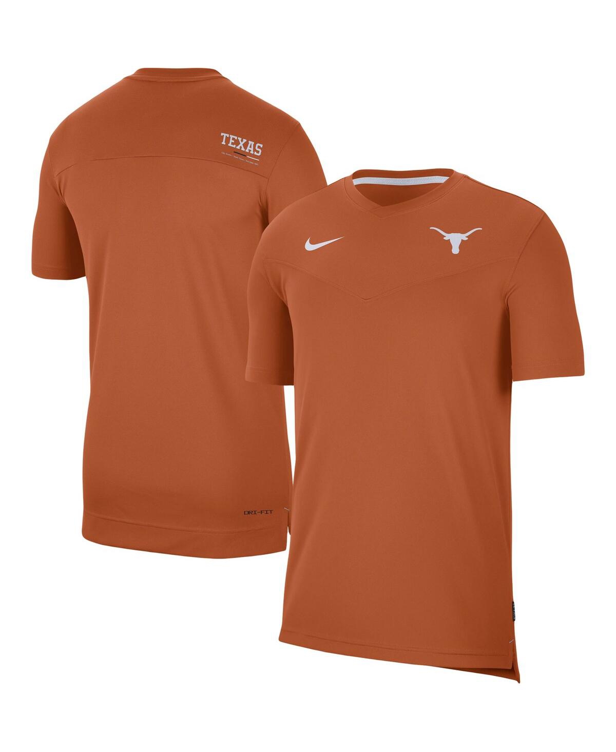 Men's Nike Texas Orange Texas Longhorns Coach Uv Performance T-shirt