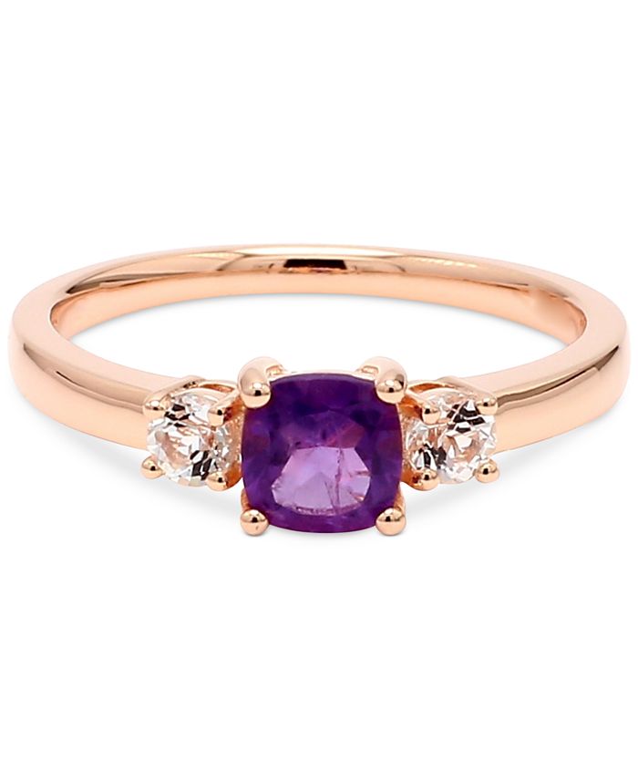Macys on sale amethyst ring