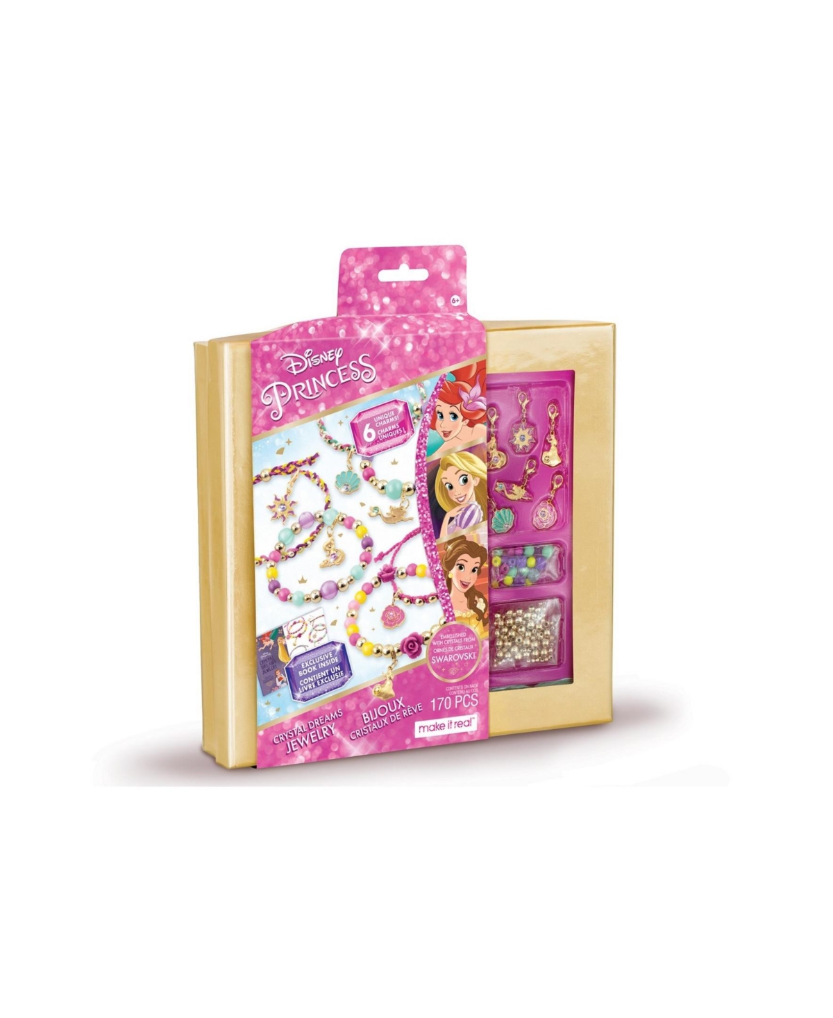 Disney Princess 173 Piece Crystal Dreams Bracelets Set - Multi