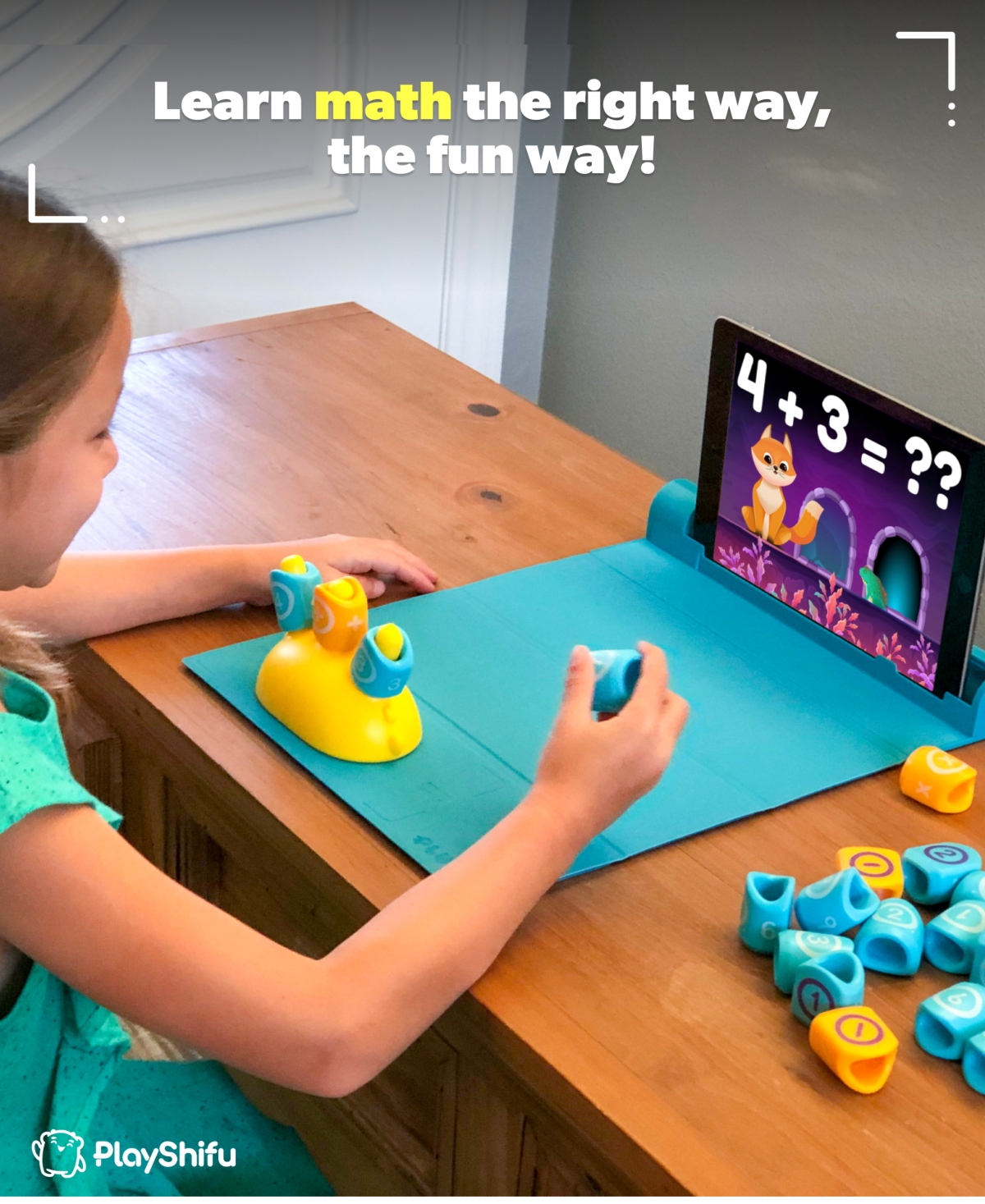 Playshifu Plugo Stem Wiz Pack With Letters, Link And Count In Open Misce