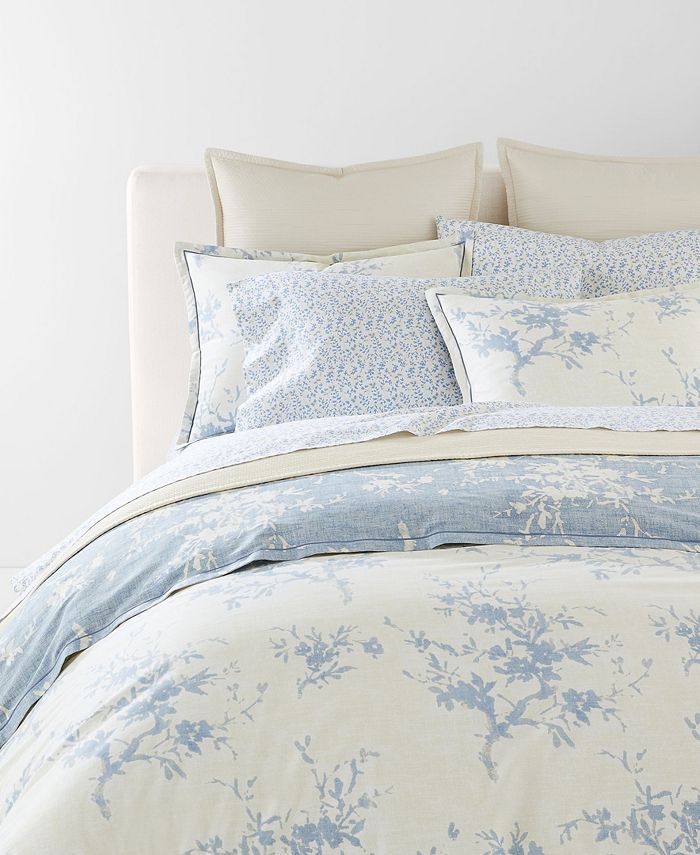 Lauren Ralph Lauren Eva Botanical Comforter Set, Full/Queen Macy&#039;s