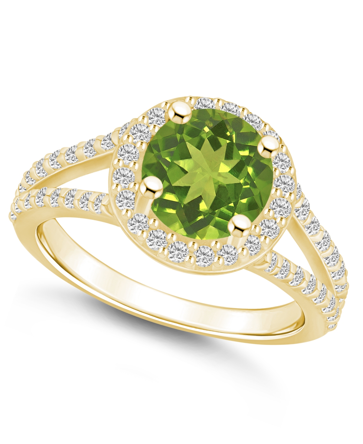 Macy's peridot rings shop
