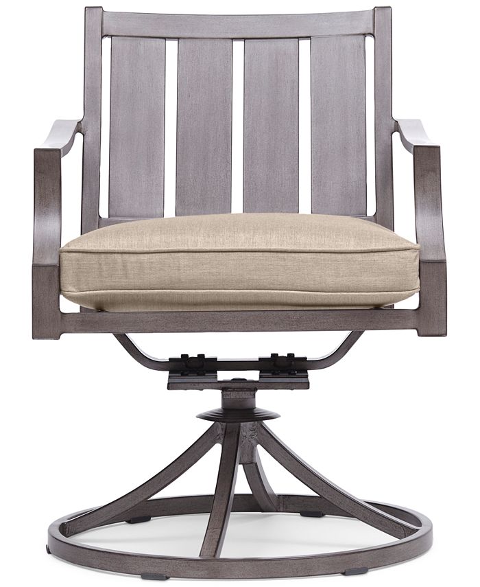 Agio Wayland Outdoor Swivel Chair, Created for Macy's Macy's