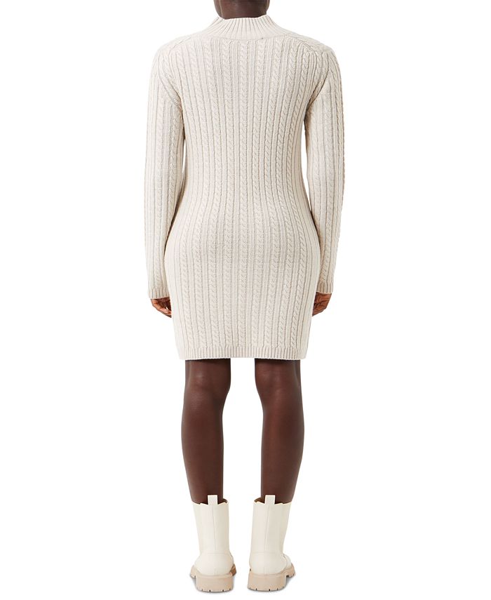 French Connection Women's CableKnit LongSleeve Dress Macy's