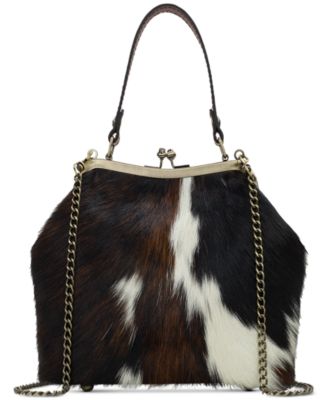 Patricia Nash - Laureana Leather & Cow Hair Frame Bag