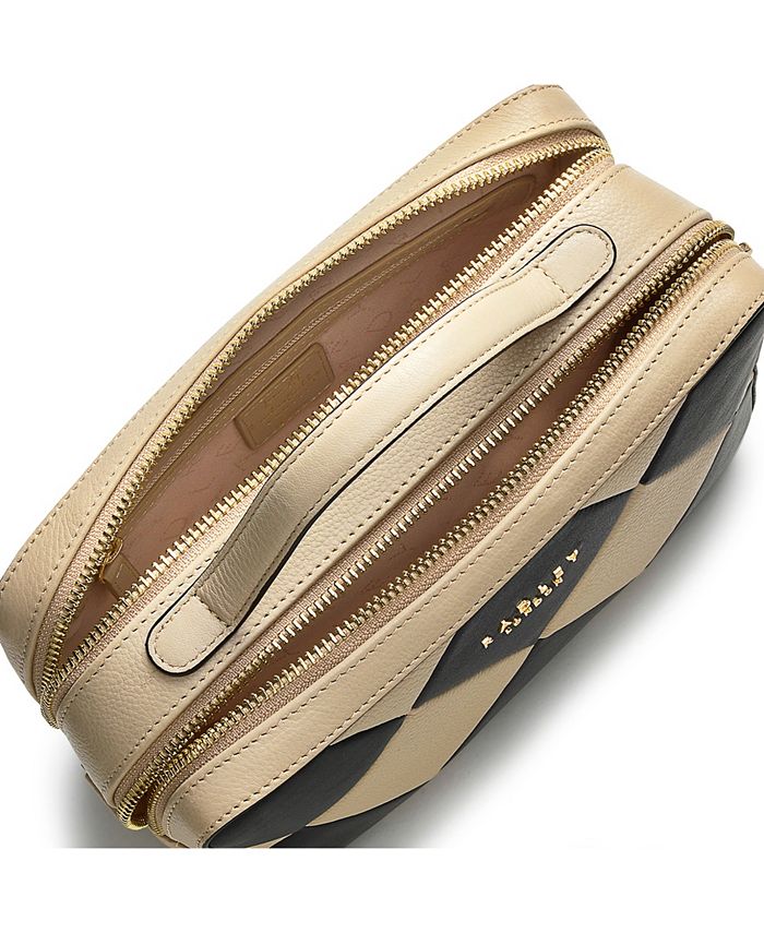 Radley London Women's York Avenue Checkerboard Mini Zip Top Crossbody