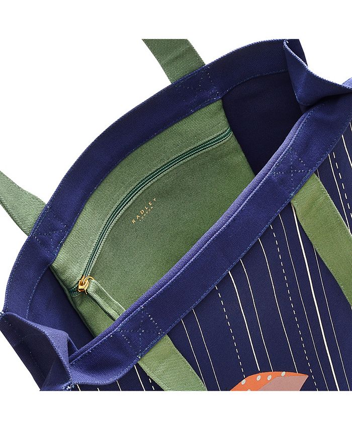 Radley London Women's Puddle Pals Small Open Top Canvas Tote Bag Macy's