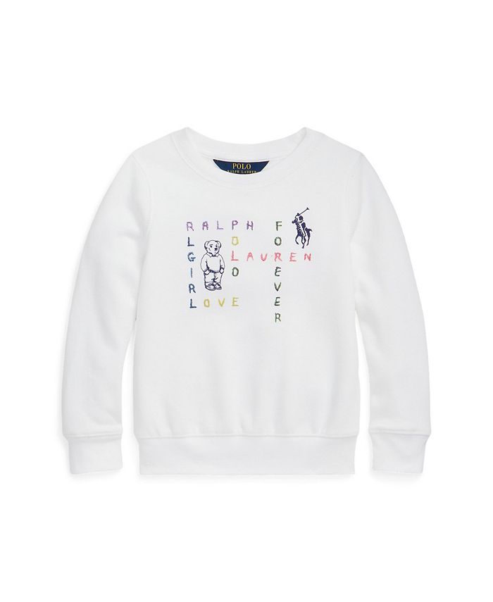 Polo Ralph Lauren Little Girls and Toddler Girls Crossword Graphic