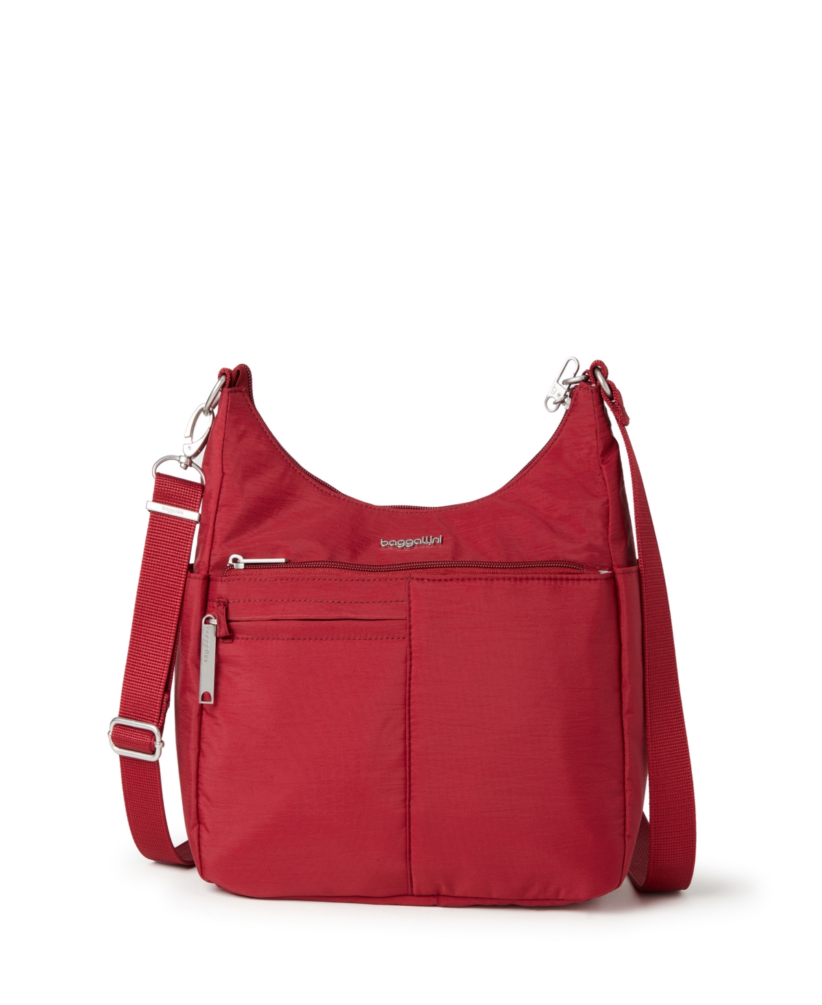 Baggallini Anti-theft Free Time Crossbody Bag In Red