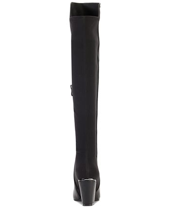DKNY Women's Cilli Square-Toe Knee-High Dress Boots & Reviews - Boots ...