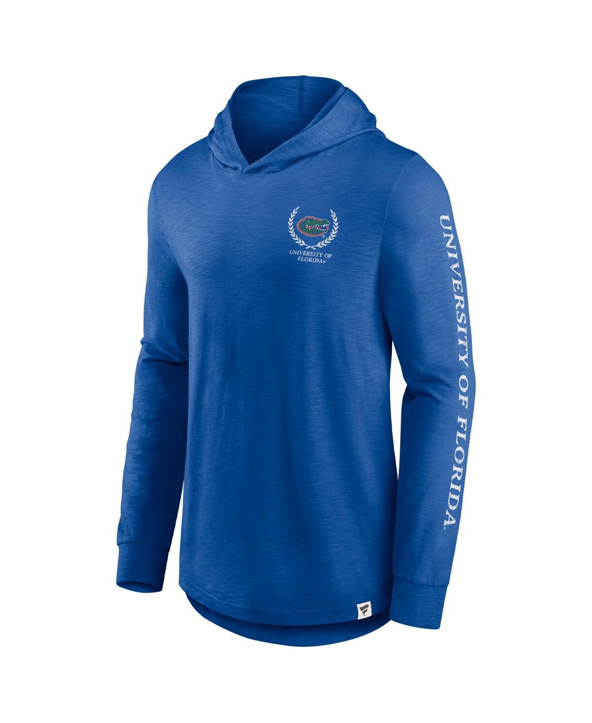 Men's FanaticsFlorida Gators Photo Finish Hoodie Long Sleeve T-shirt - Royal