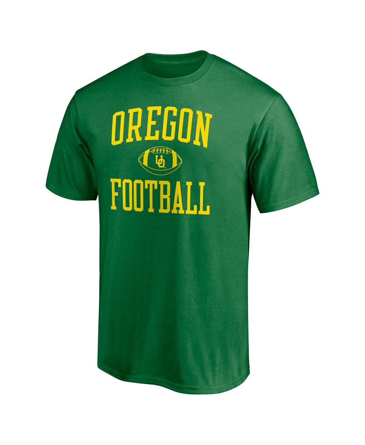 Shop Fanatics Men's  Green Oregon Ducks First Sprint Team T-shirt